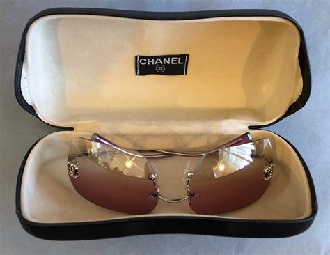 chanel rimless glasses frames|discount Chanel glasses frames.